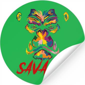 Discover Savage Gorilla Stickers