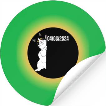 Discover Solar Eclipse 2024 Total Sun Eclipse Stickers