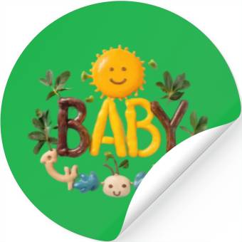 Discover Newborn clothes. Stickers