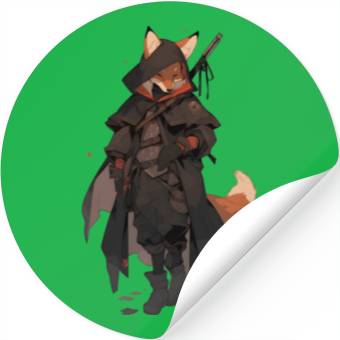 Discover Dexterious Fox Rogue Stickers