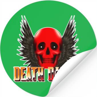 Discover Death dazzle Stickers