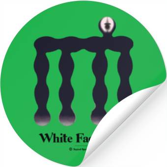 Discover Bold monkey print "whiteface saki" Stickers