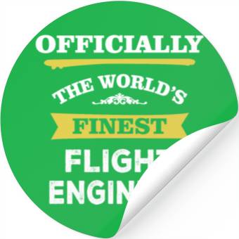 Discover The World's Finest Flight Engineer Stickers
