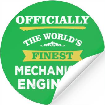 Discover The World's Finest Mechanical Engineer Stickers