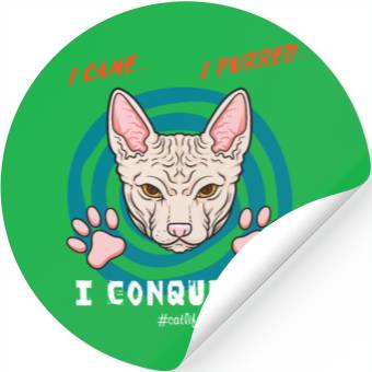 Discover Cute kawaii cat Stickers
