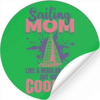 Discover Sailing Mother Stickers