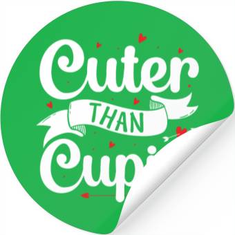 Discover Cuter Than Cupid Stickers