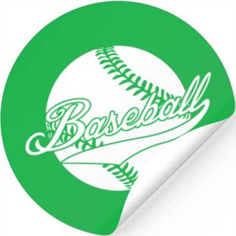 Discover Baseball Bat Baseball Player Stickers