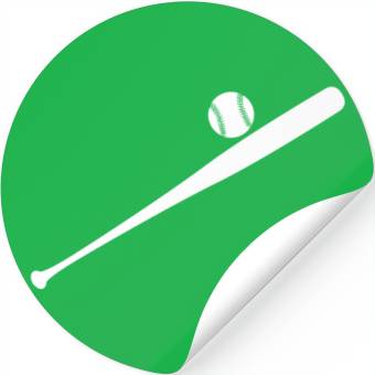 Discover Baseball Bat Stickers