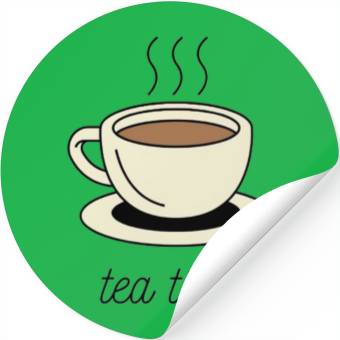 Discover tea time Stickers