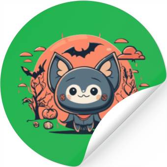 Discover KWAII BAT Stickers