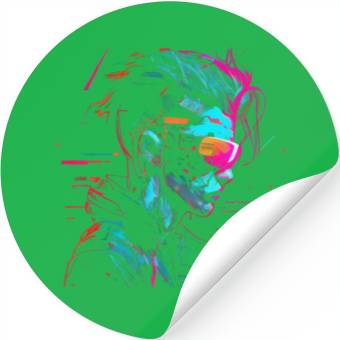 Discover Cyber punk VR Glasses Stickers