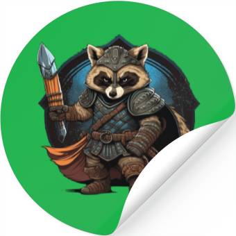 Discover f raccoon Stickers