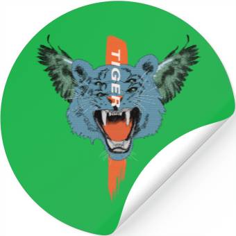 Discover Wings and tiger head Stickers