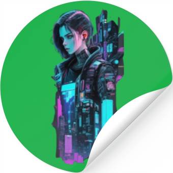 Discover sci fi character v6 Stickers