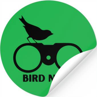 Discover Bird Nerd Stickers