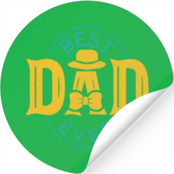 Discover best dad ever Stickers