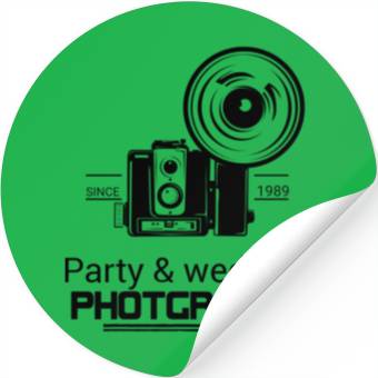 Discover Party & wedding photography Stickers