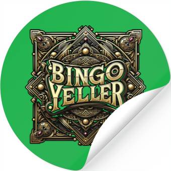 Discover Bingo Yeller 5 Stickers