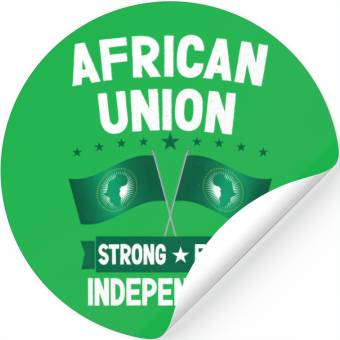 Discover African Union Stickers