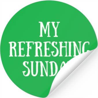 Discover My Refreshing Sunday Stickers