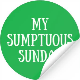 Discover My Sumptuous Sunday Stickers