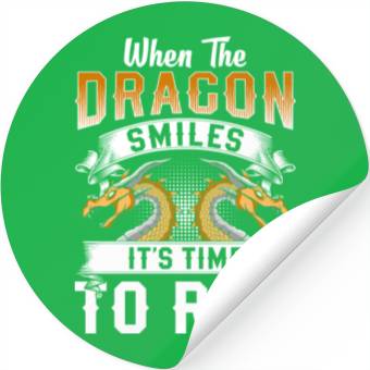 Discover Dragon Mythical Creatures Flies Stickers