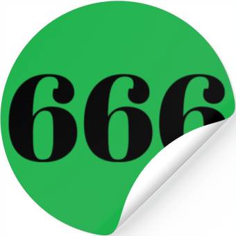Discover 666 Angel Number 666 Stickers