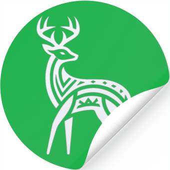 Discover Deer Native American Zodiac Stickers