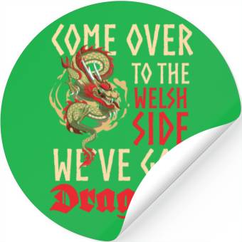 Discover Dragon Middle Ages Fire Stickers