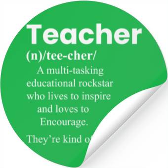 Discover Teacher Definition Teacher Appreciation Stickers