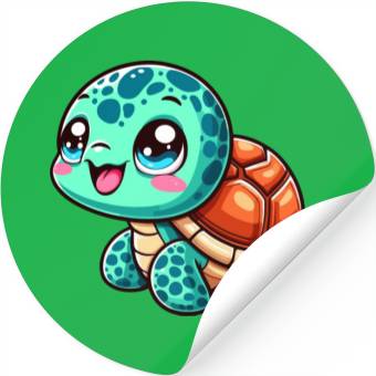 Discover Graceful Sea Turtle Serenity Stickers
