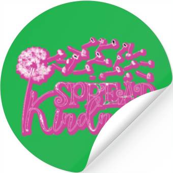 Discover spread kindness like snowflakes Stickers