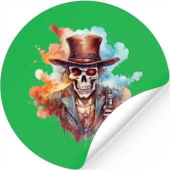 Discover Skull N' Bones Stickers