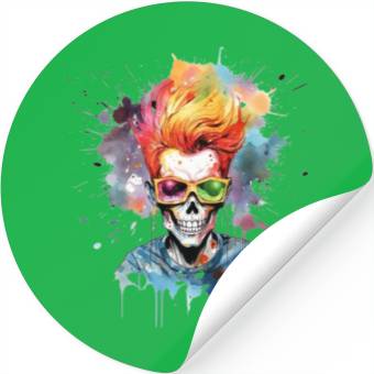 Discover Skull N' Bones Stickers