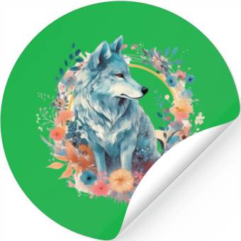 Discover Wolf Spirit Stickers