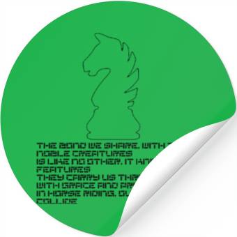 Discover Bonding With Horse Stickers