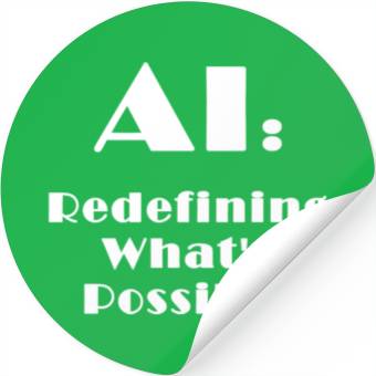 Discover Ai Redefining W'S Possible Stickers