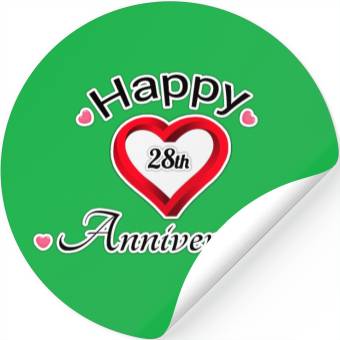 Discover anniversary 28th Stickers