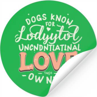 Discover Dog lovers Stickers