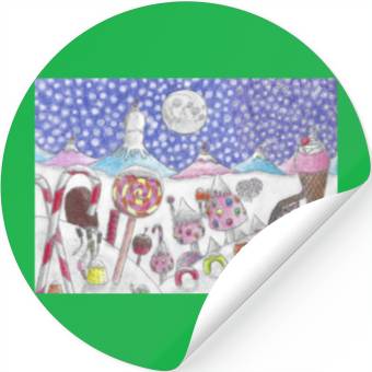 Discover The Nutcracker Christmas Candy Land Stickers