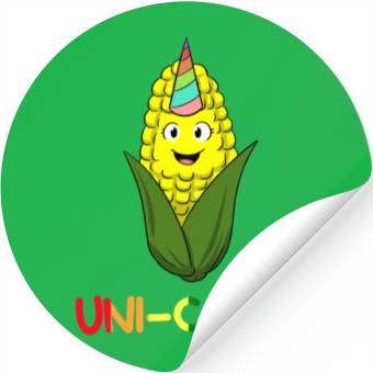Discover Uni-corn Farmer Stickers