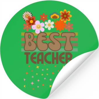 Discover Best Teacher Stickers