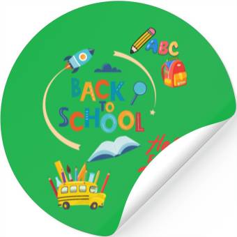 Discover Happy First Day Back To School Stickers