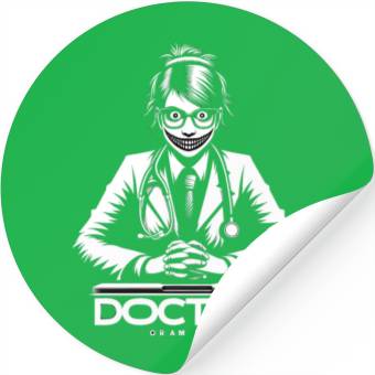 Discover crazy doctor Stickers