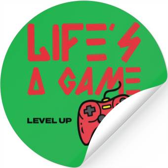 Discover Life's a Game, Level Up Stickers