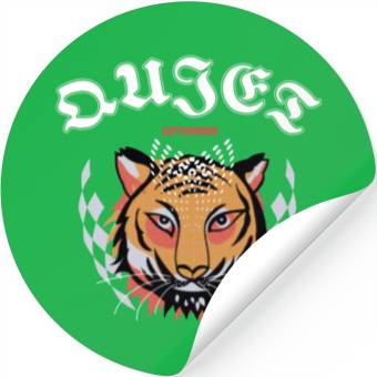 Discover Abstract tiger head Stickers