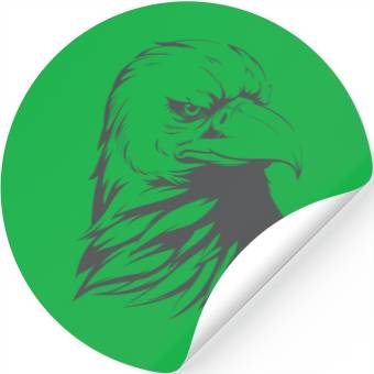 Discover Bald Eagle Silhouette Stickers
