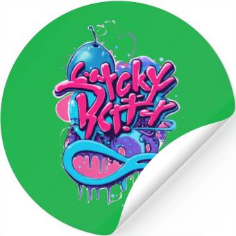Discover graffiti logo Stickers