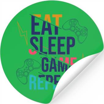 Discover Modern Typography Game Quote Stickers Design